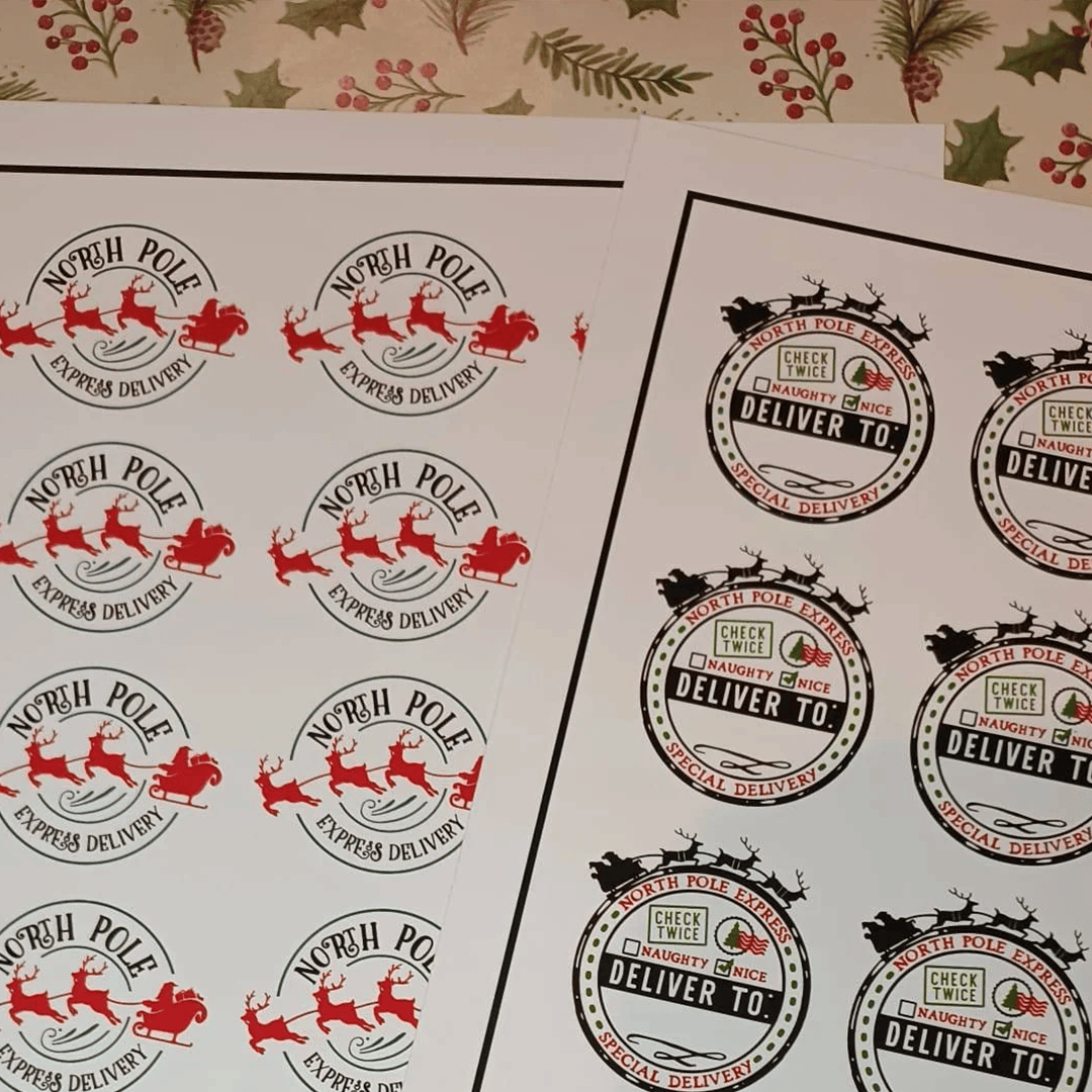 Stickers from Santy
