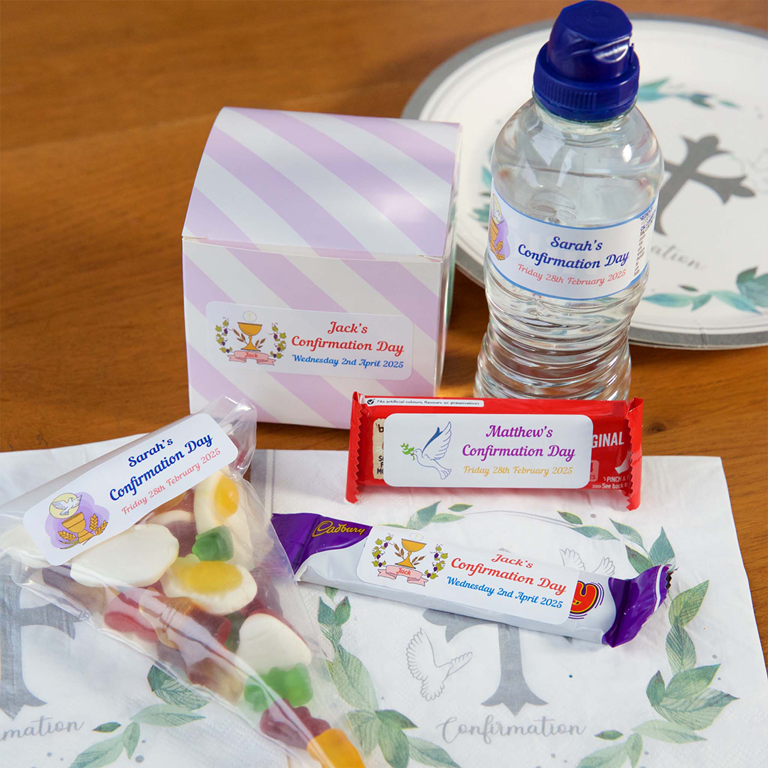 Rectangular Confirmation Stickers