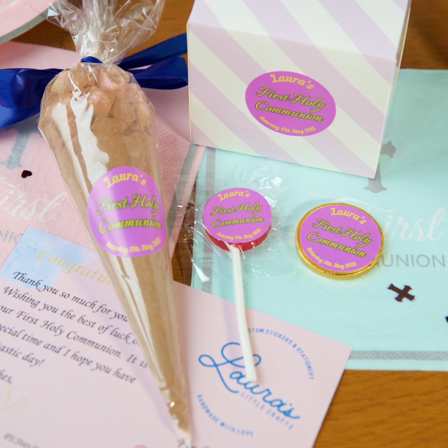 Personalised Communion Stickers