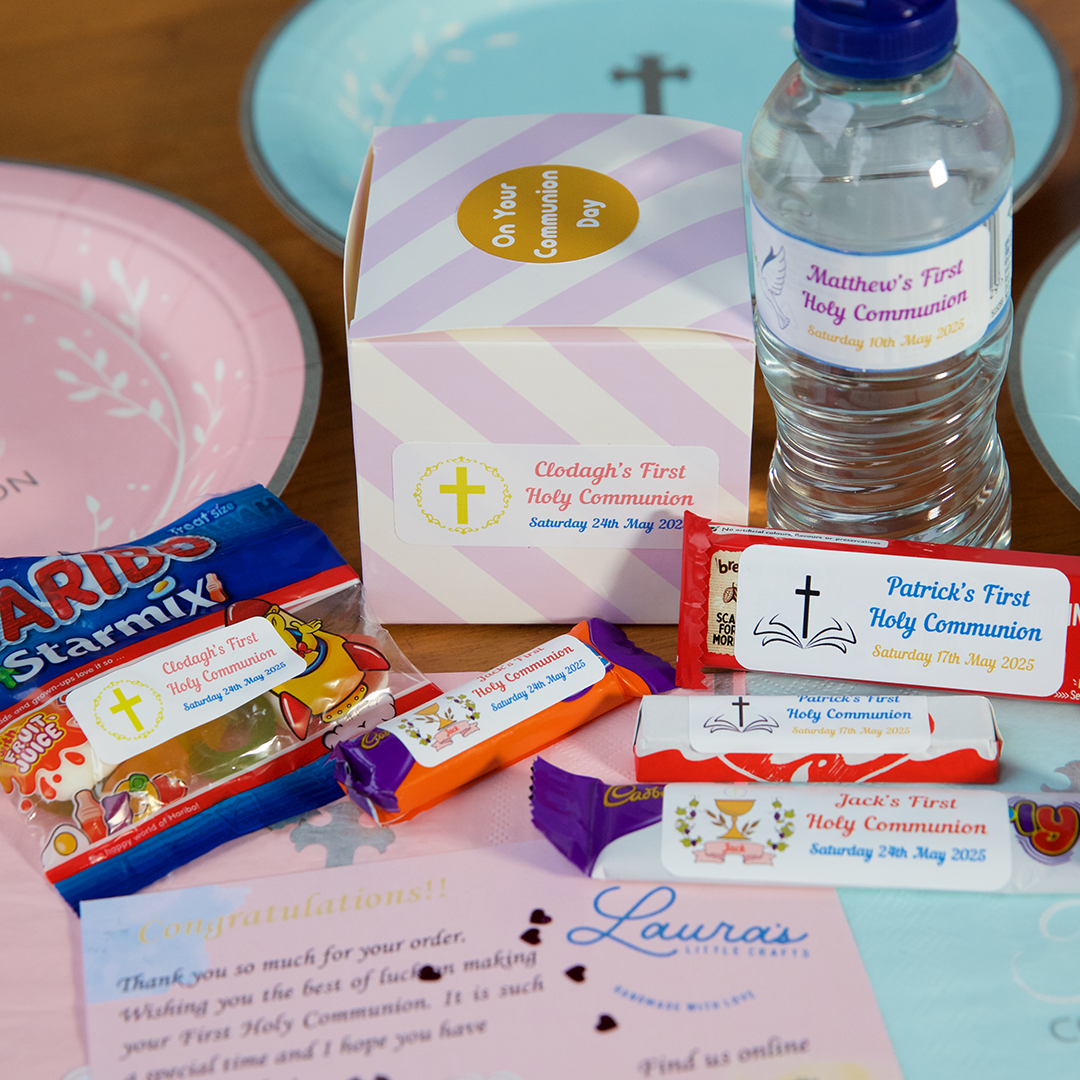 Rectangular Communion Stickers