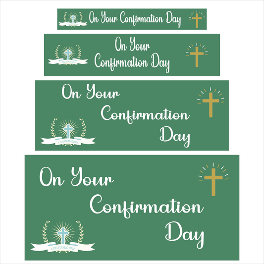 On Your Confirmation Day Banner