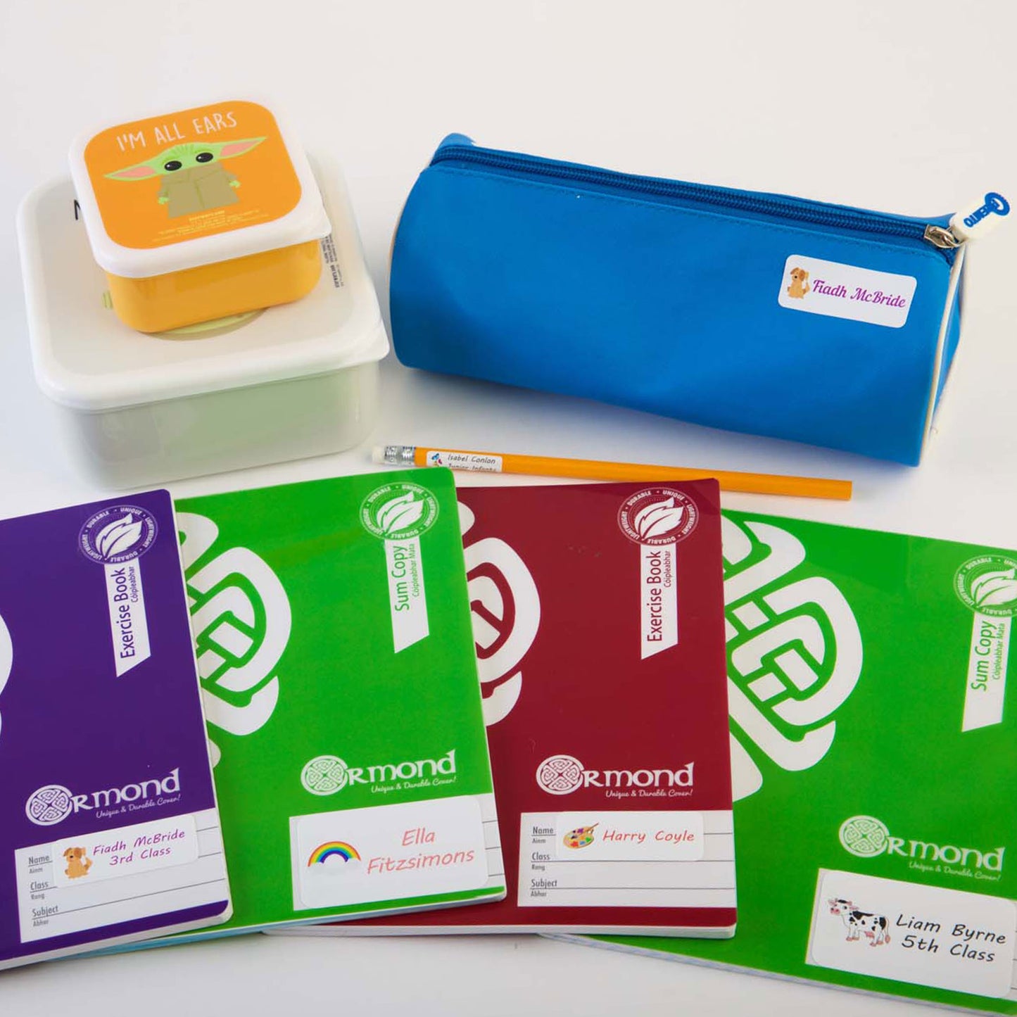 Personalised School Stickers