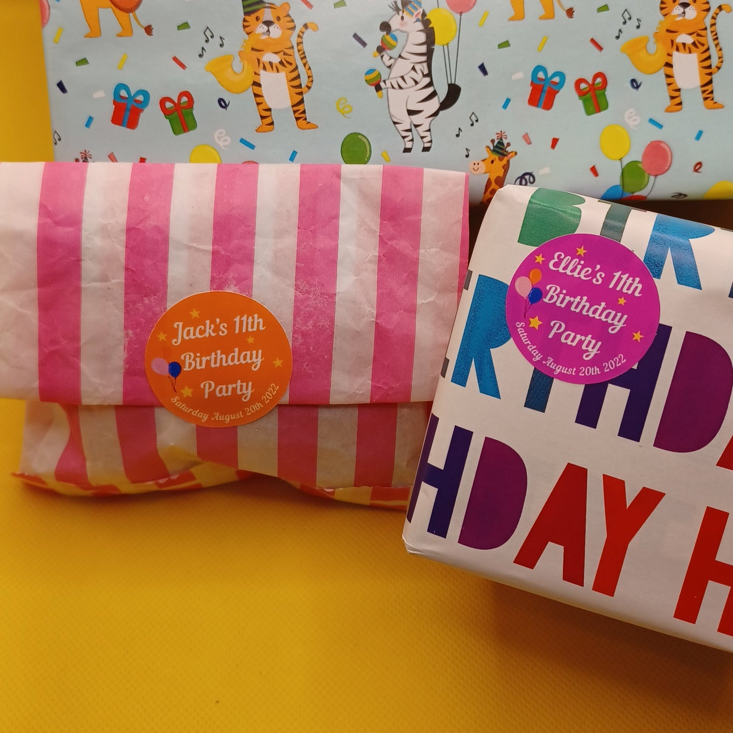 Birthday Stickers