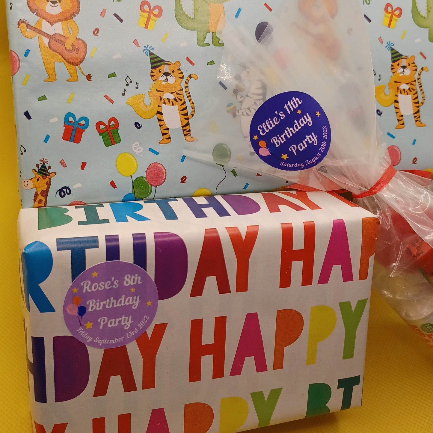 Birthday Stickers