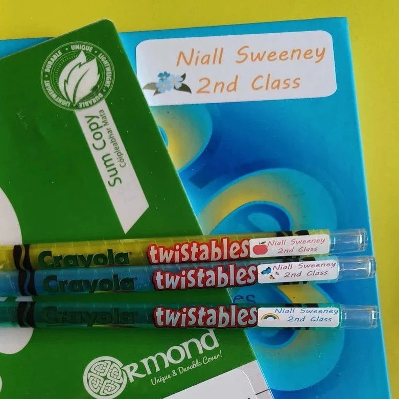 Personalised School Stickers
