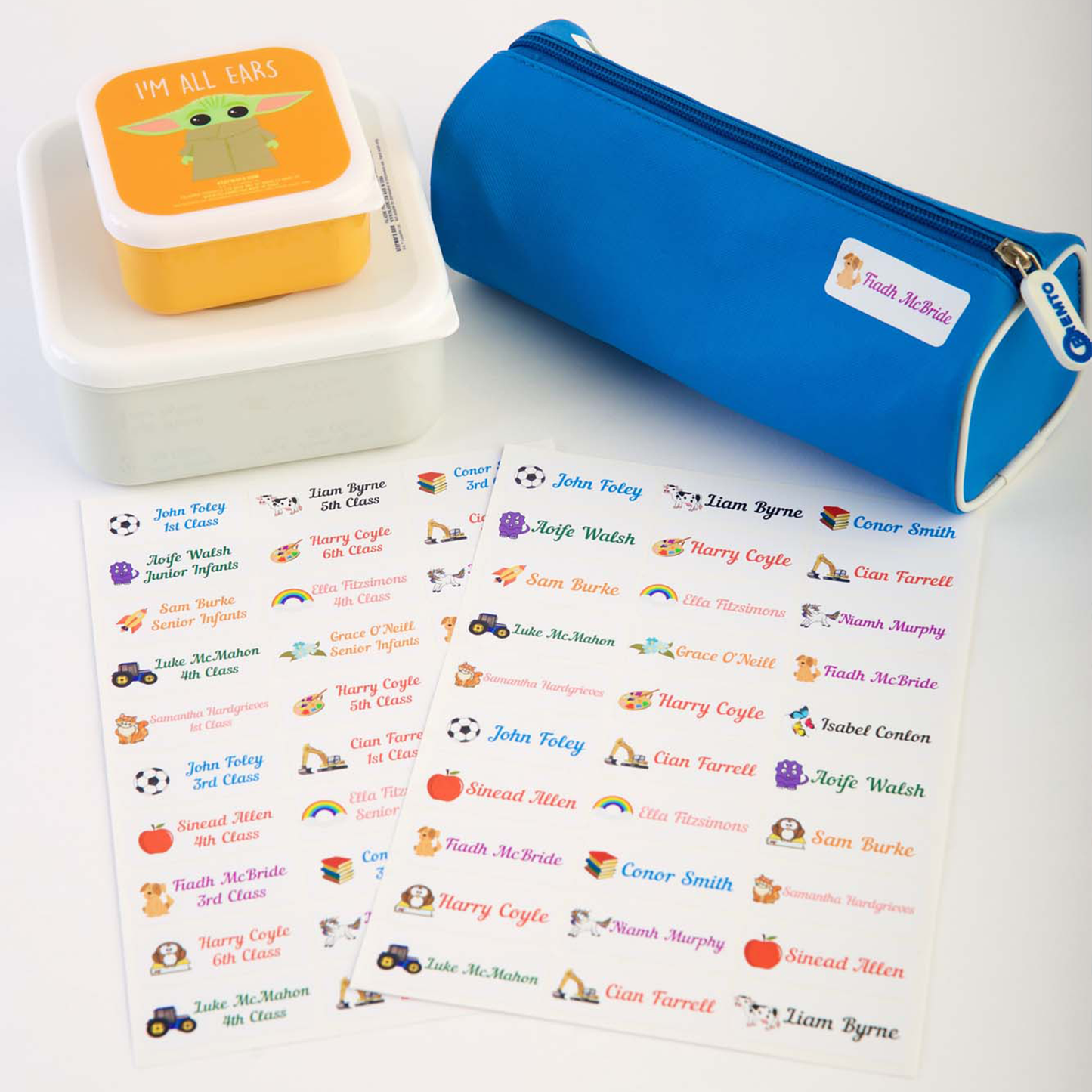 School Stickers- Cursive Writing