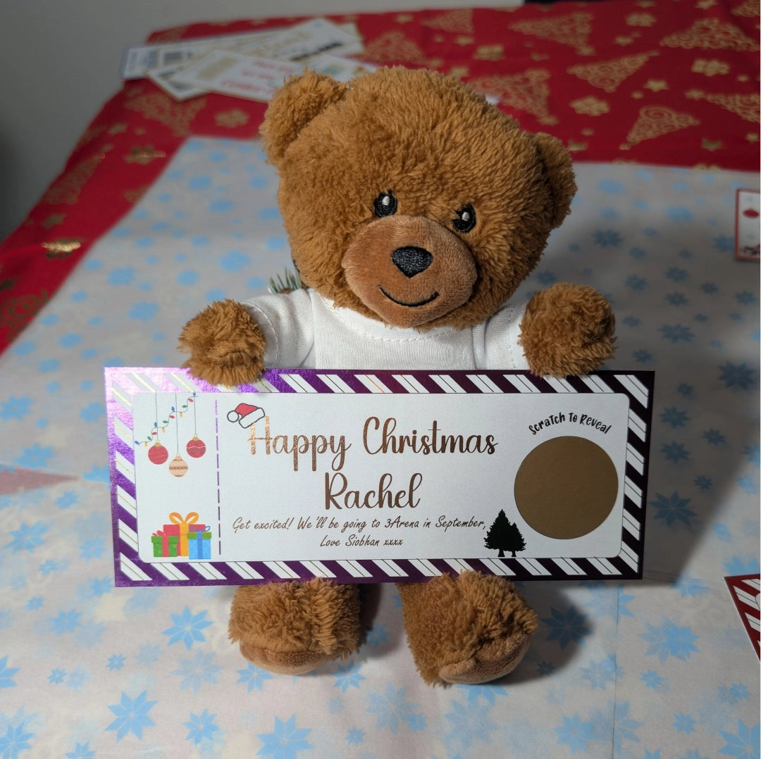 Candycane Scratch to Reveal Ticket