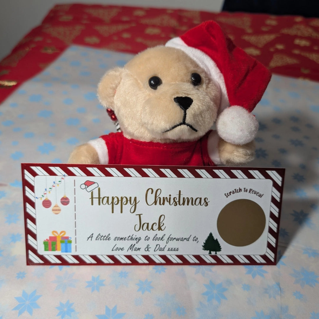 Candycane Scratch to Reveal Ticket