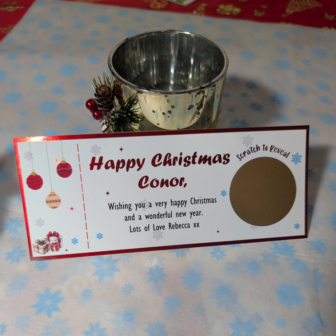 Event Scratch to Reveal Ticket