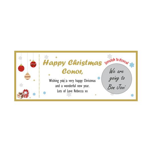 Event Scratch to Reveal Ticket