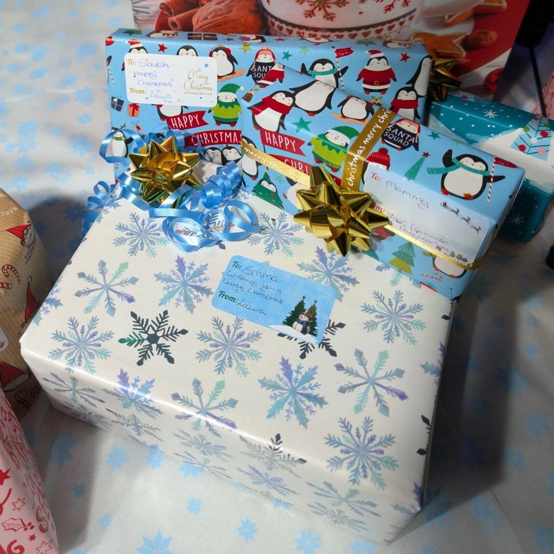 Rectangular Christmas Gift Tags