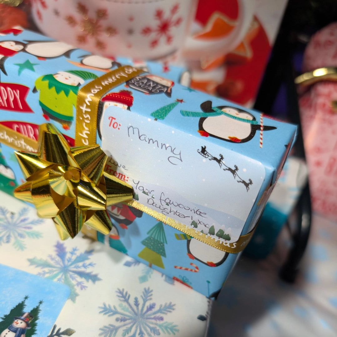 Rectangular Christmas Gift Tags