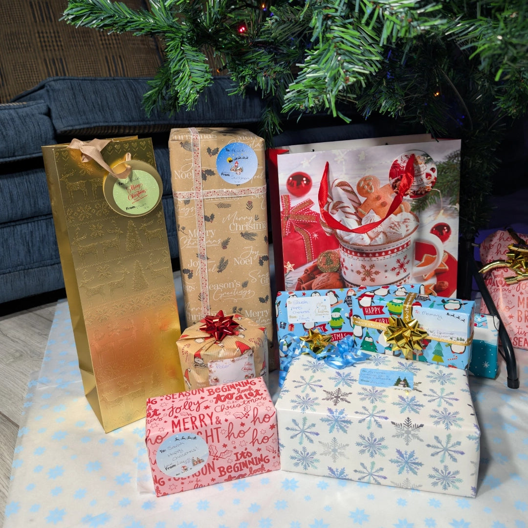 Rectangular Christmas Gift Tags