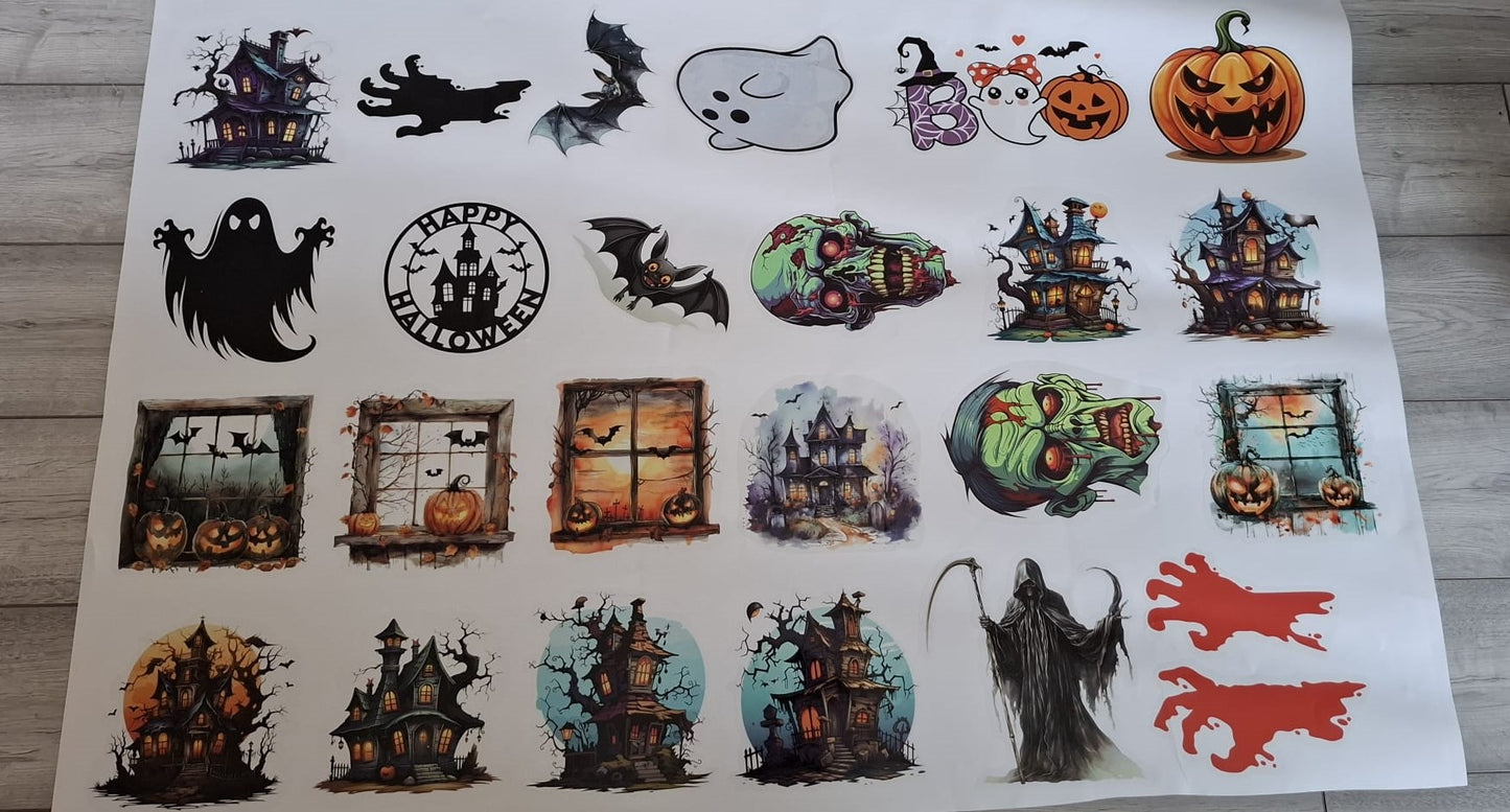 Halloween Window Stickers