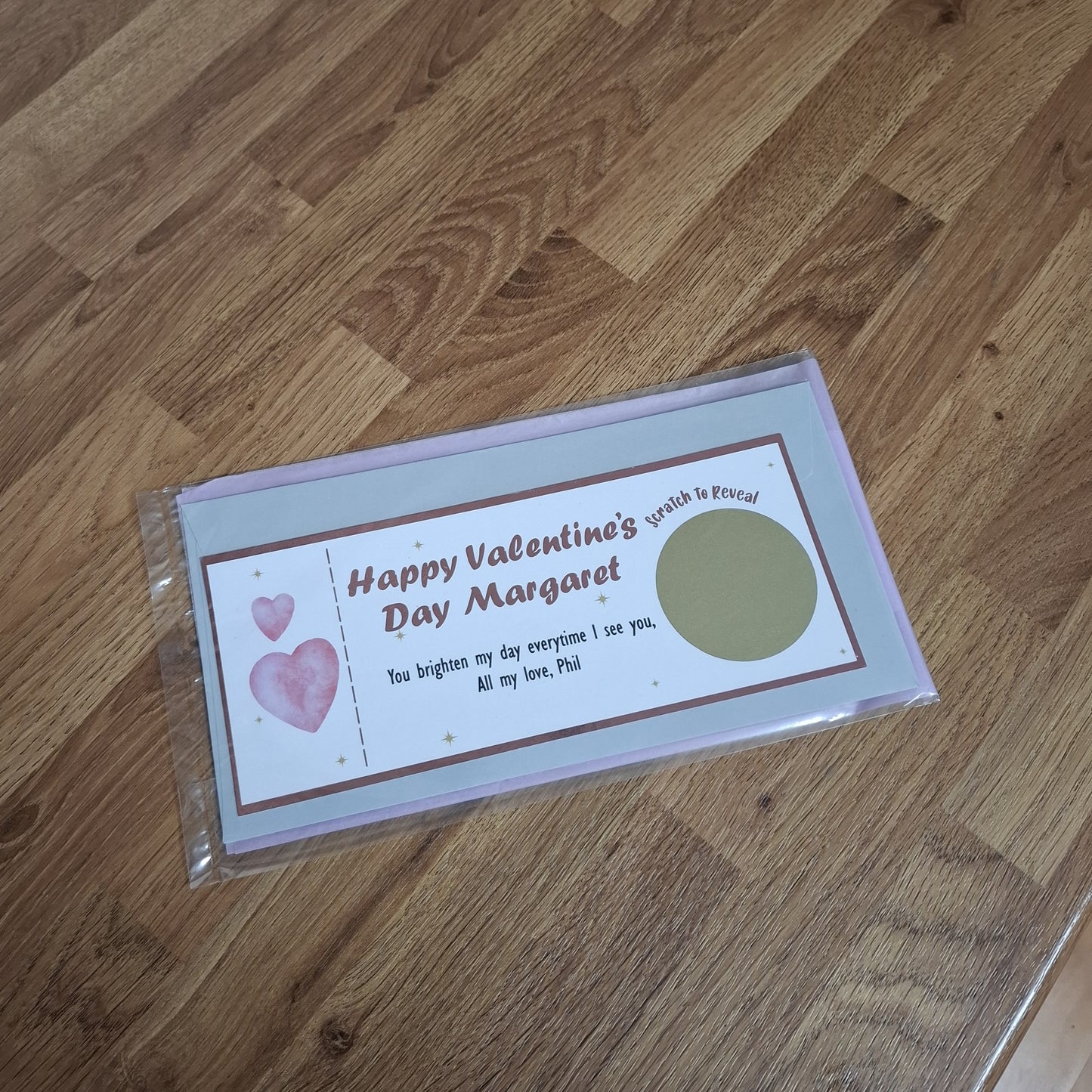 Scratch to Reveal Tickets