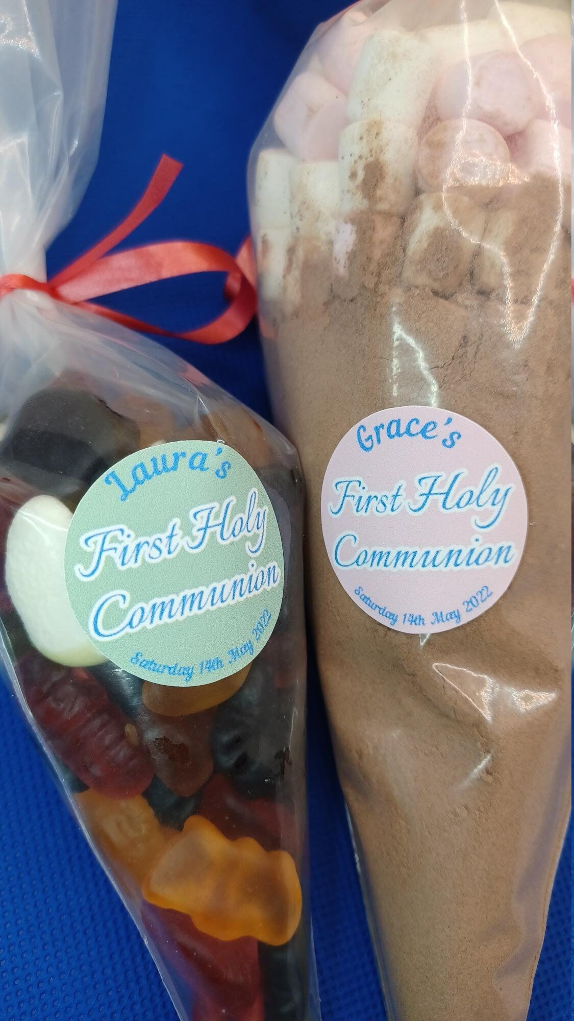 Circular Communion & Confirmation Stickers